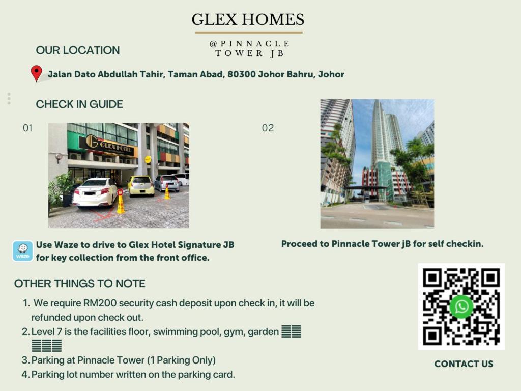 Glex Homes, Pinnacle Tower Johor Bahru Buitenkant foto